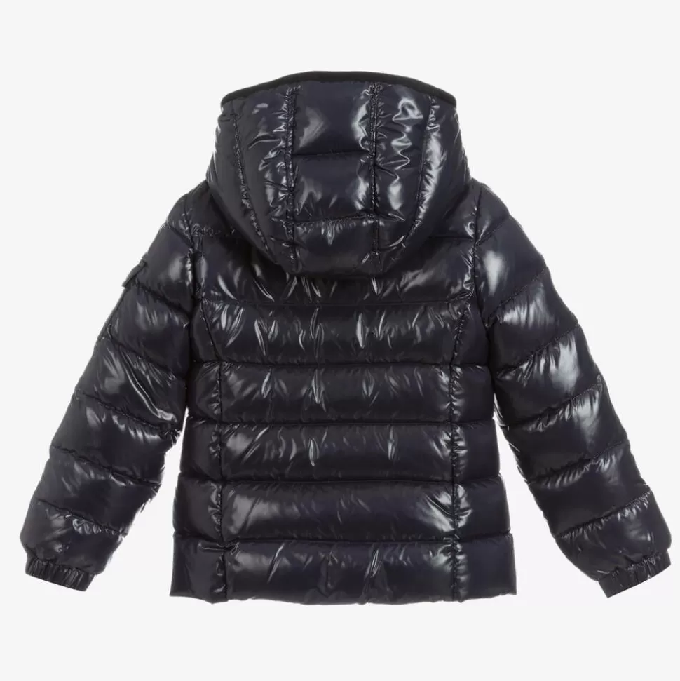 Moncler Enfant Girls Navy Blue Down Bady Puffer Jacket^ Coats & Jackets