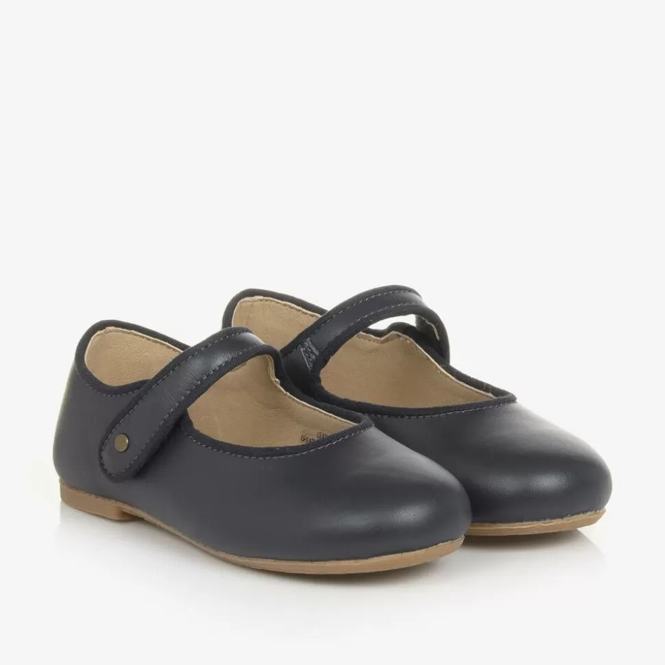 Old Soles Girls Navy Blue Leather Pumps^ Pumps & Ballerinas | Pumps & Ballerinas