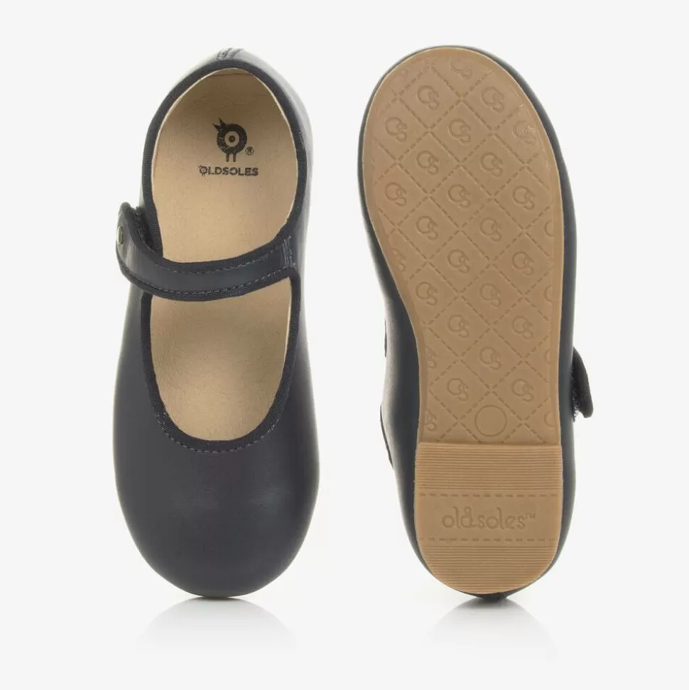 Old Soles Girls Navy Blue Leather Pumps^ Pumps & Ballerinas | Pumps & Ballerinas