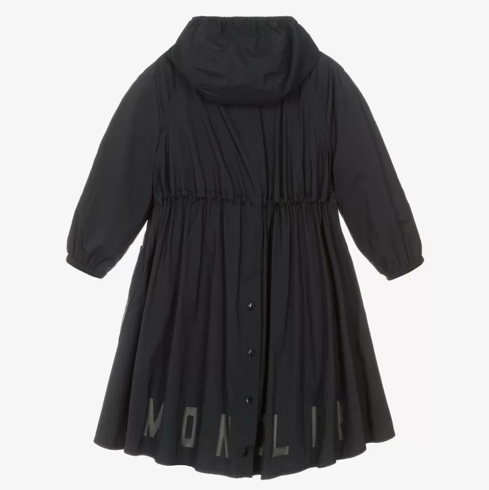 Moncler Enfant Girls Navy Blue Lins Coat^ Coats & Jackets