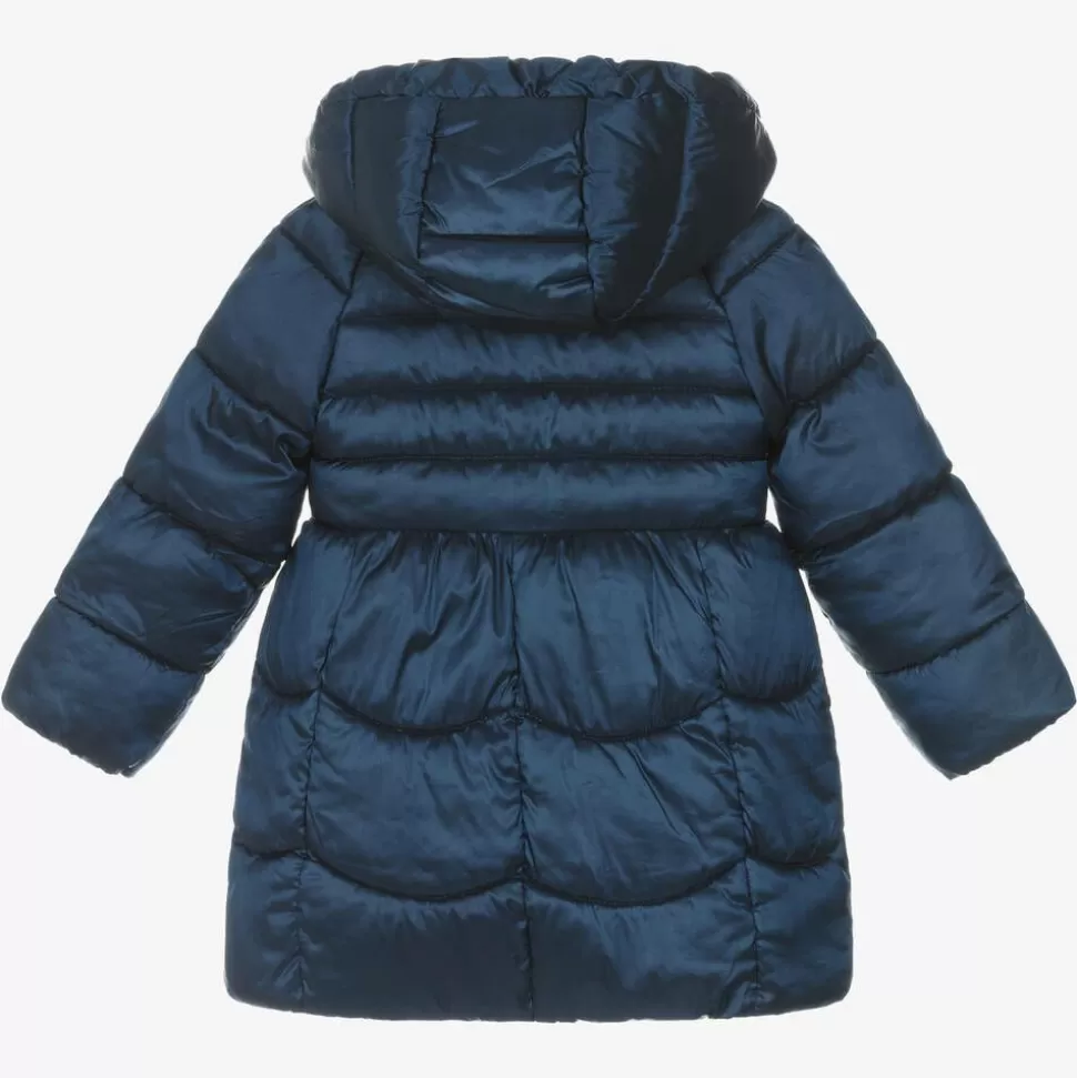 Mayoral Girls Navy Blue Puffer Coat^ Coats & Jackets