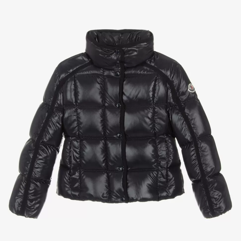 Moncler Enfant Girls Navy Blue Selat Down Puffer Jacket^ Coats & Jackets