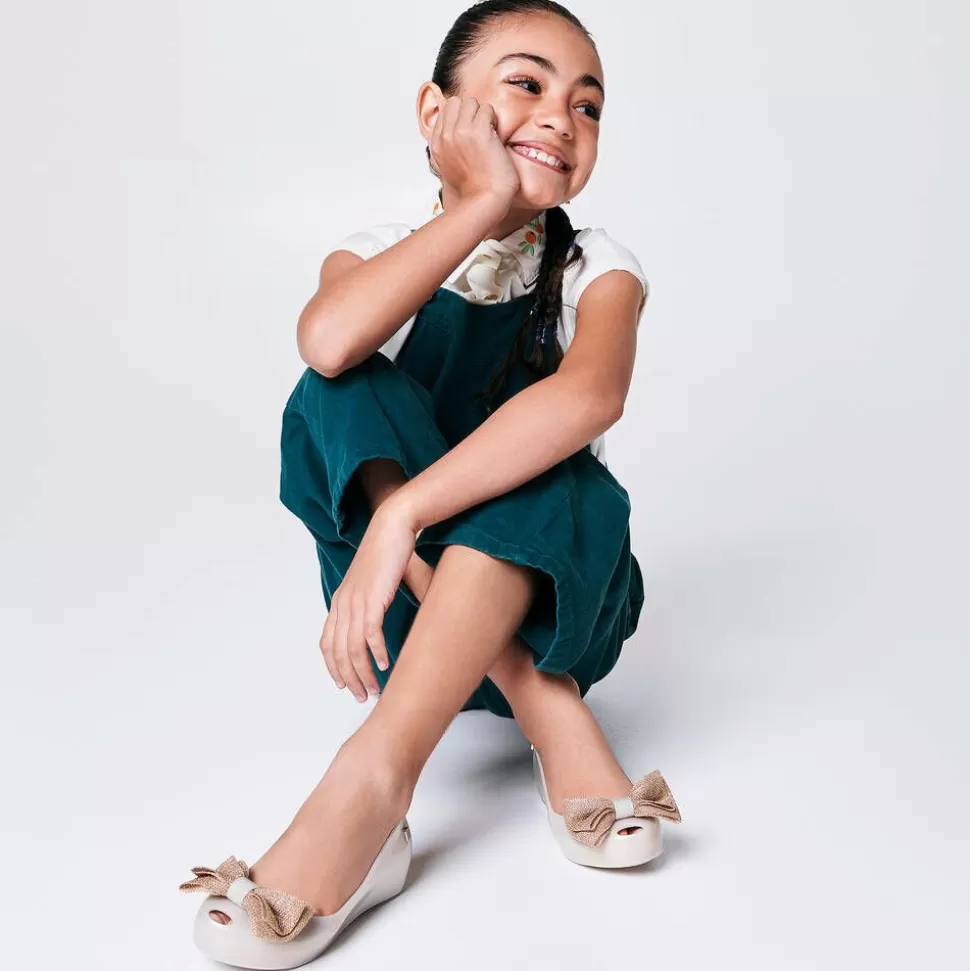 Mini Melissa Girls Pearlescent Beige Jelly Ballerinas^ Pumps & Ballerinas | Pumps & Ballerinas