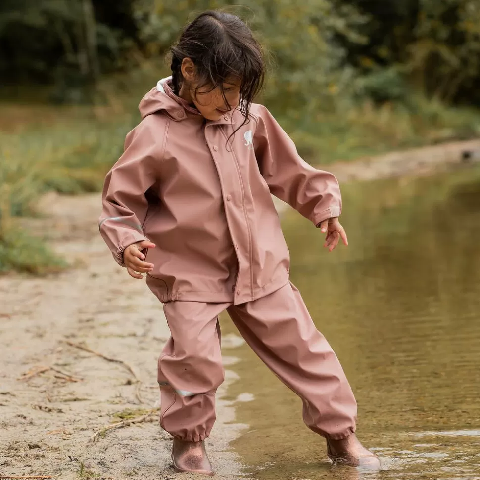 CeLaVi Girls Pink 2 Piece Rainsuit^ Coats & Jackets