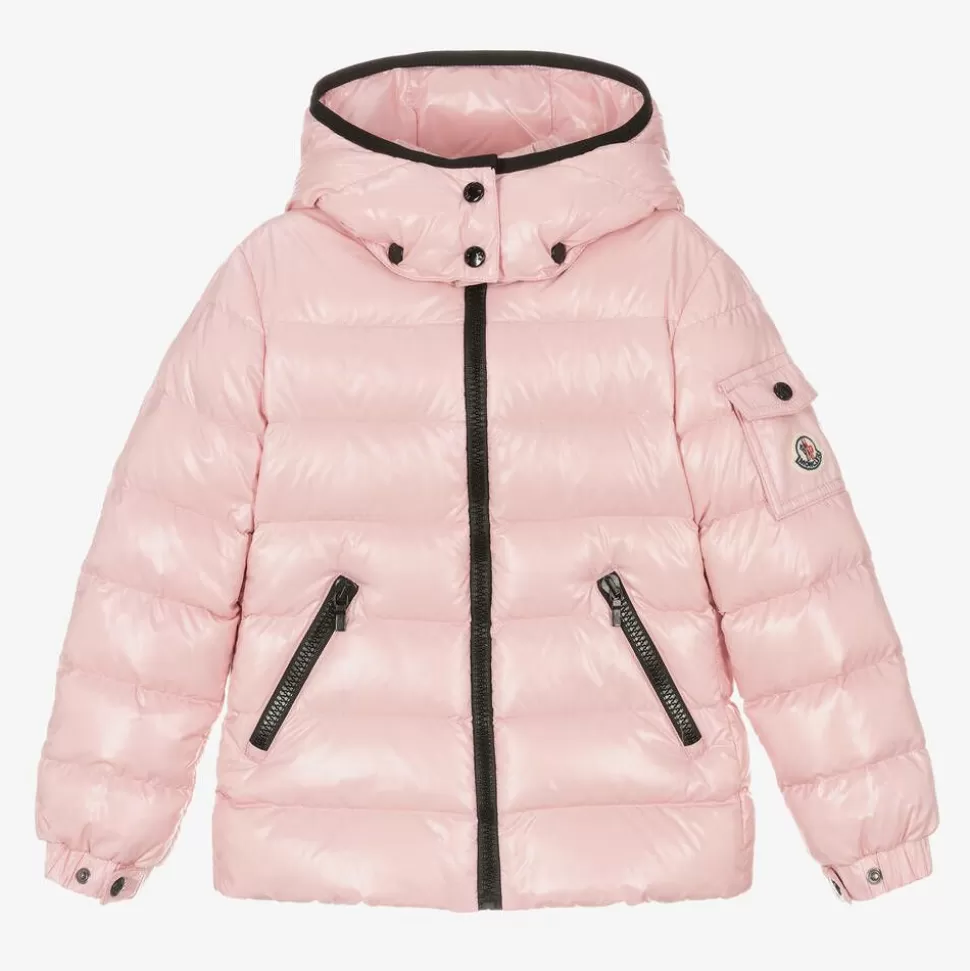 Moncler Enfant Girls Pink Bady Down Padded Jacket^ Coats & Jackets