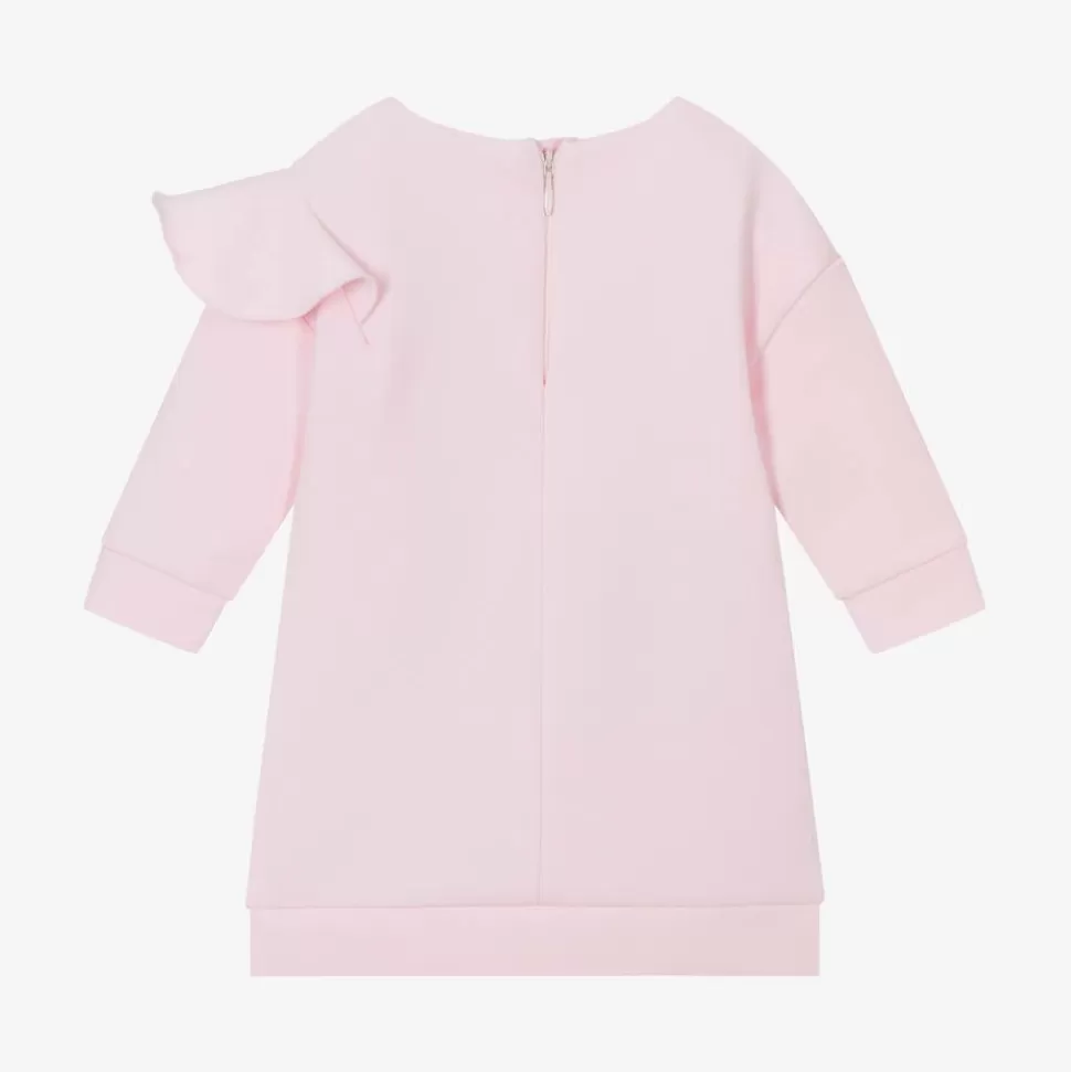 KARL LAGERFELD KIDS Girls Pink Choupette Sweatshirt Dress^ Dresses