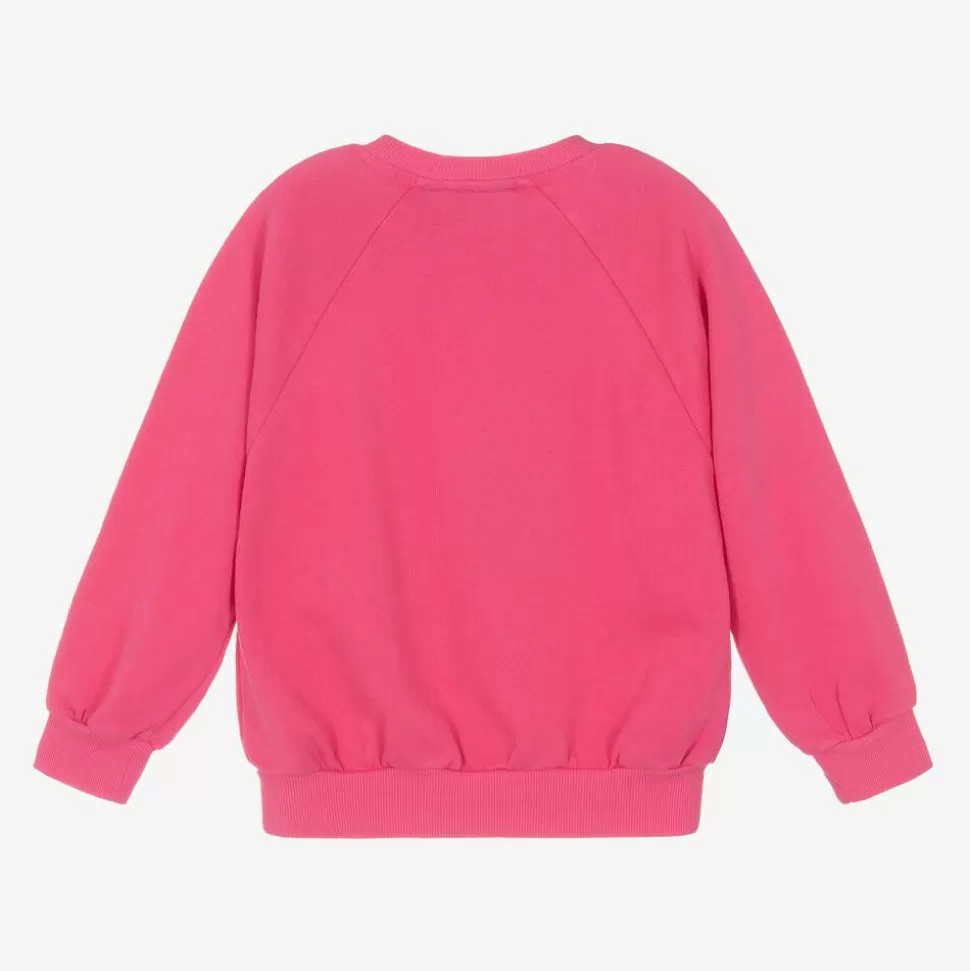 Mini Rodini Girls Pink Cotton Dog Print Sweatshirt^ Gifts