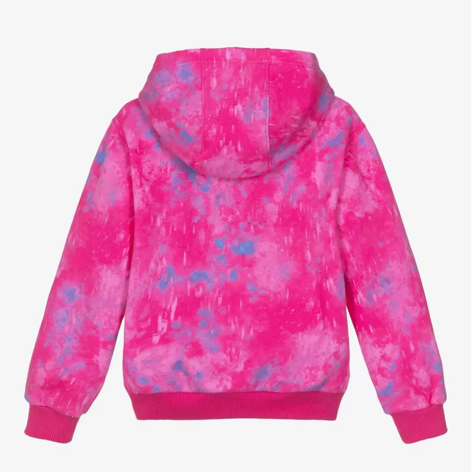 Nike Girls Pink Cotton Hoodie^ Tops