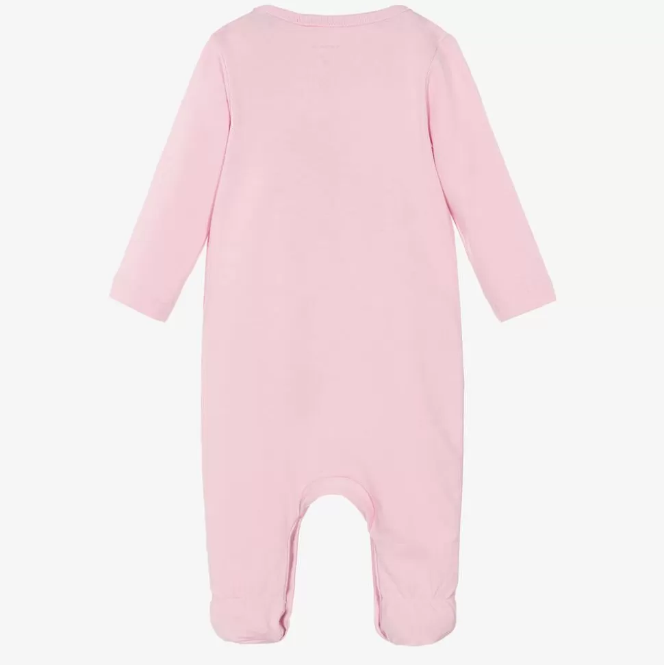 NAME IT Girls Pink Cotton Unicorn Babygrow^ Gifts | Babysuits