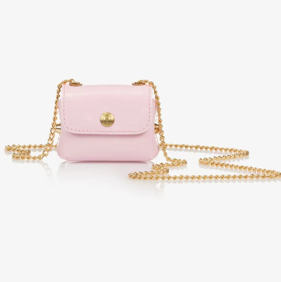 Zaccone Girls Pink Faux Leather Mini Bag (8cm)^ Bags