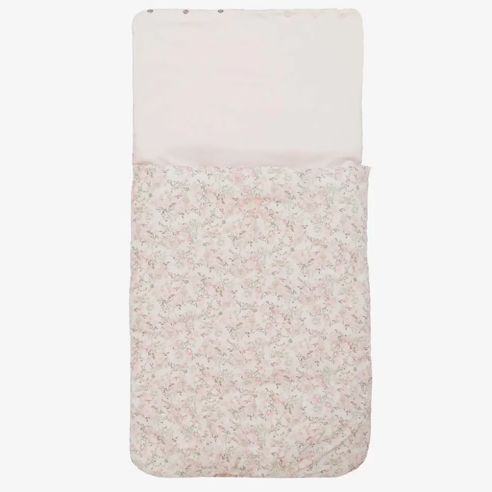 Tartine et Chocolat Girls Pink Floral Needlecord Nest (81cm)^ Nests