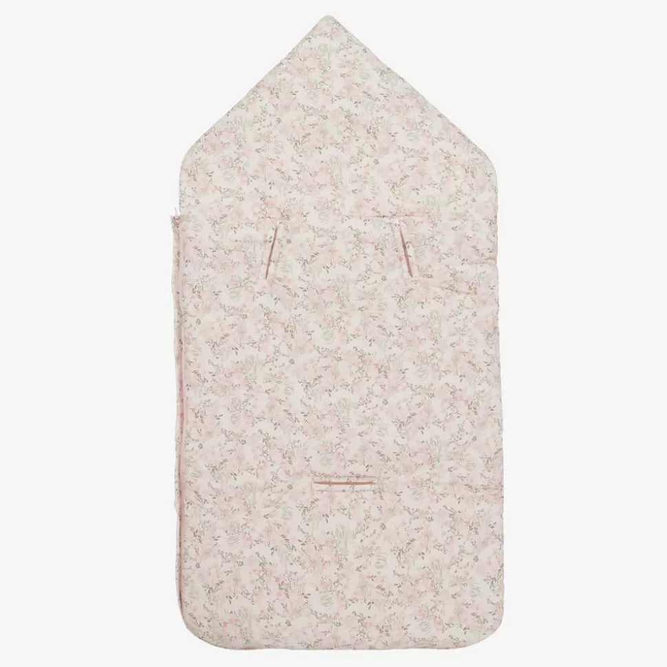 Tartine et Chocolat Girls Pink Floral Needlecord Nest (81cm)^ Nests