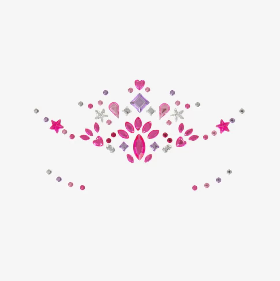 Souza Girls Pink Gem Makeup Stickers^ Costumes