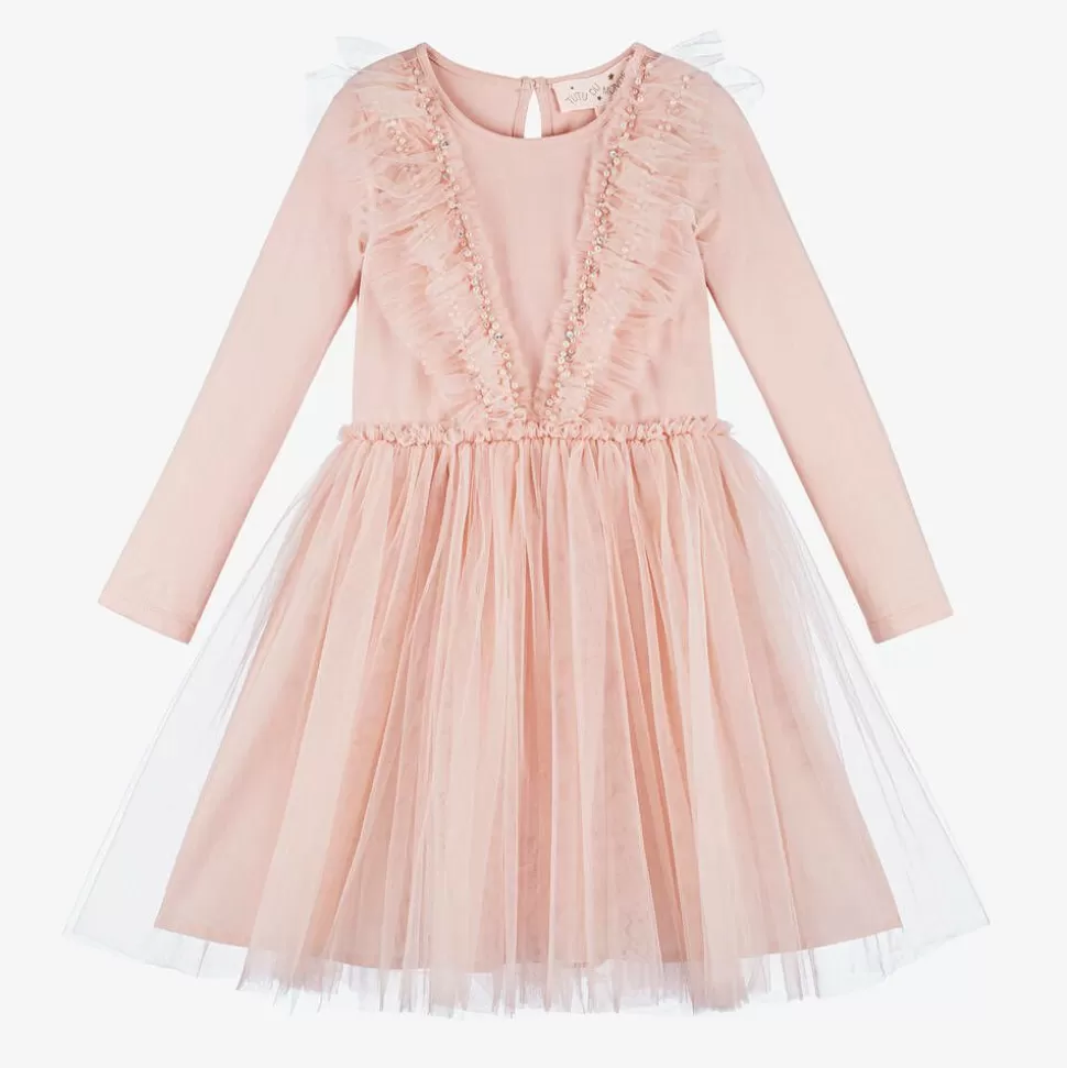 Tutu du Monde Girls Pink Jersey & Tulle Tutu Dress^ Dresses