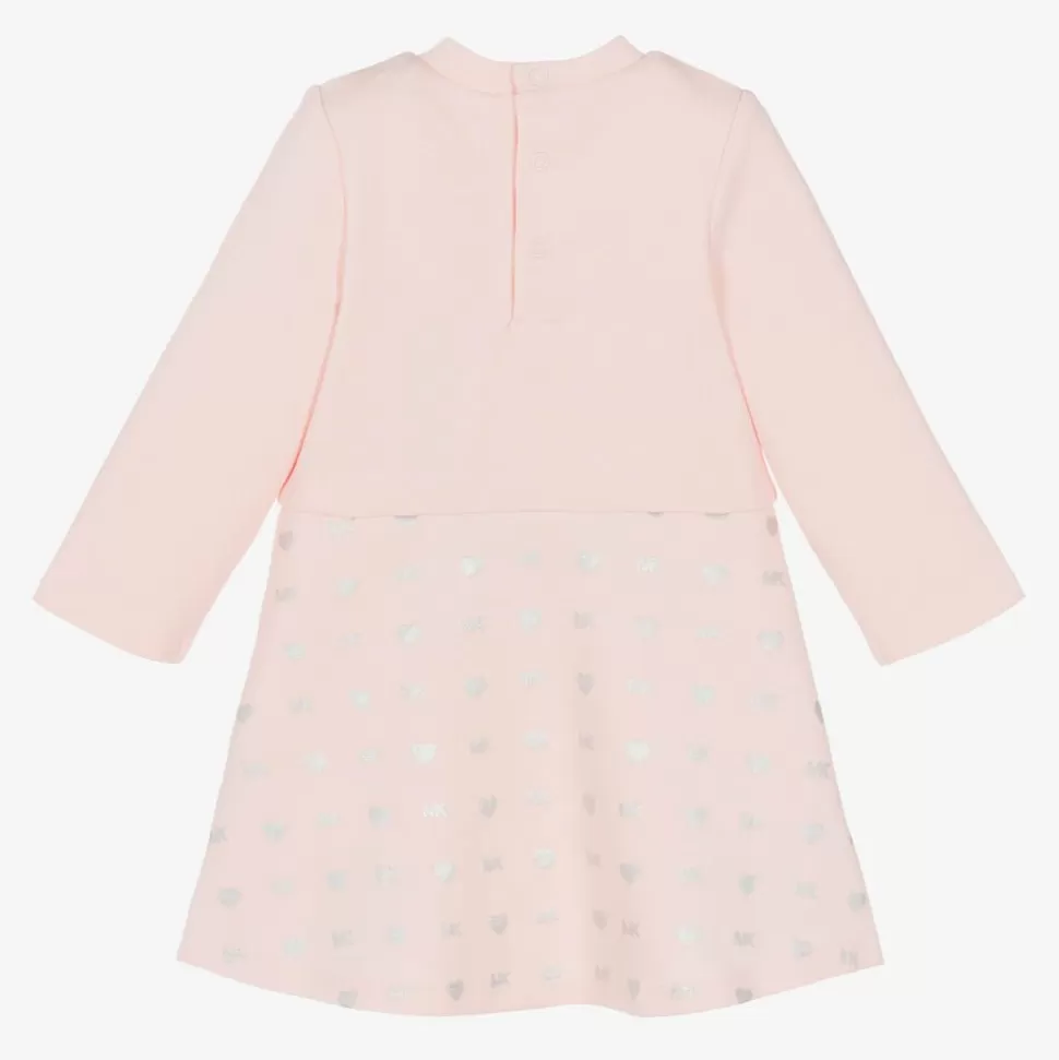 Michael Kors Kids Girls Pink Jersey Monogram Dress^ Dresses | Dresses