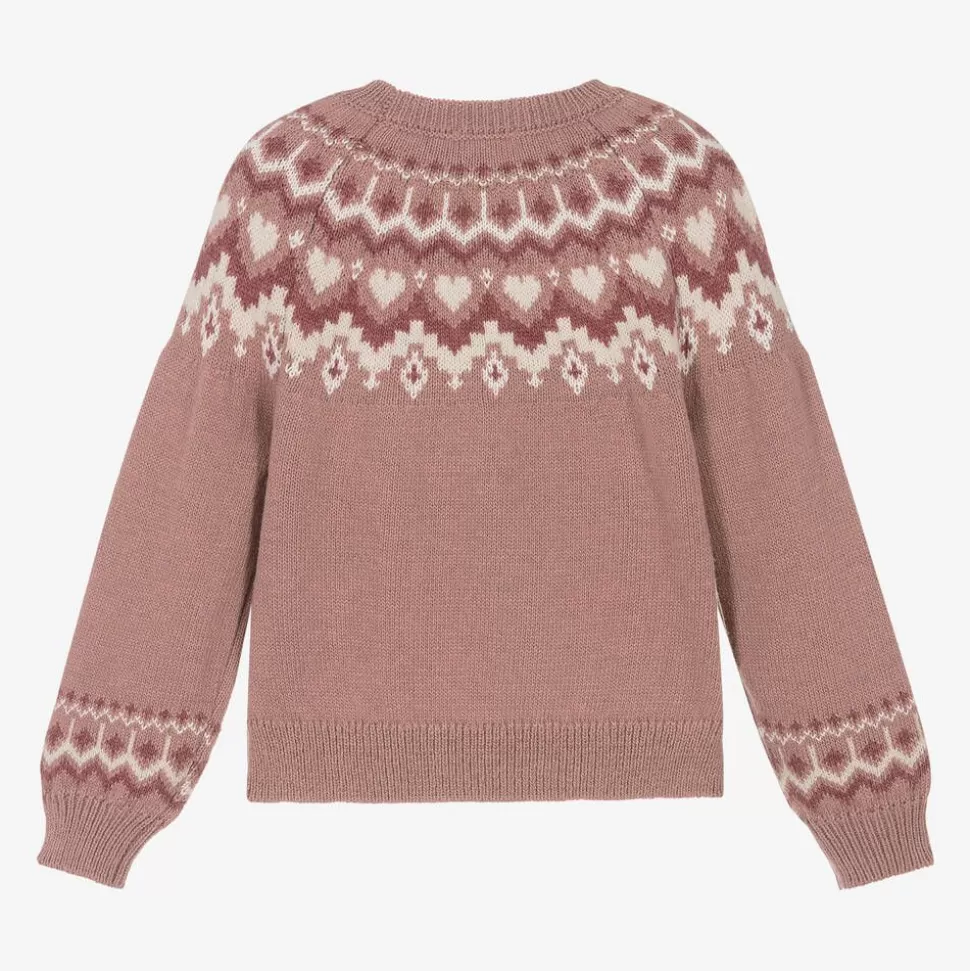 Mayoral Girls Pink Knitted Jumper^ Tops