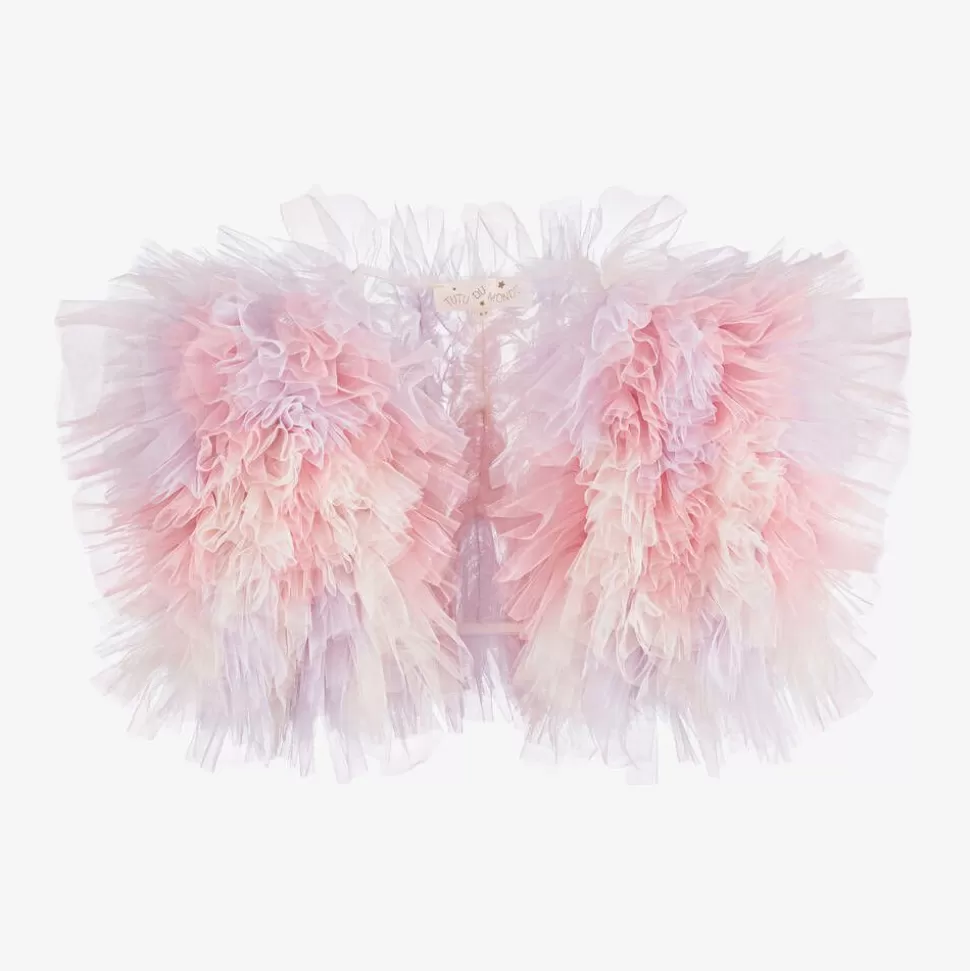 Tutu du Monde Girls Pink Ombré Tulle Bolero^ Tops