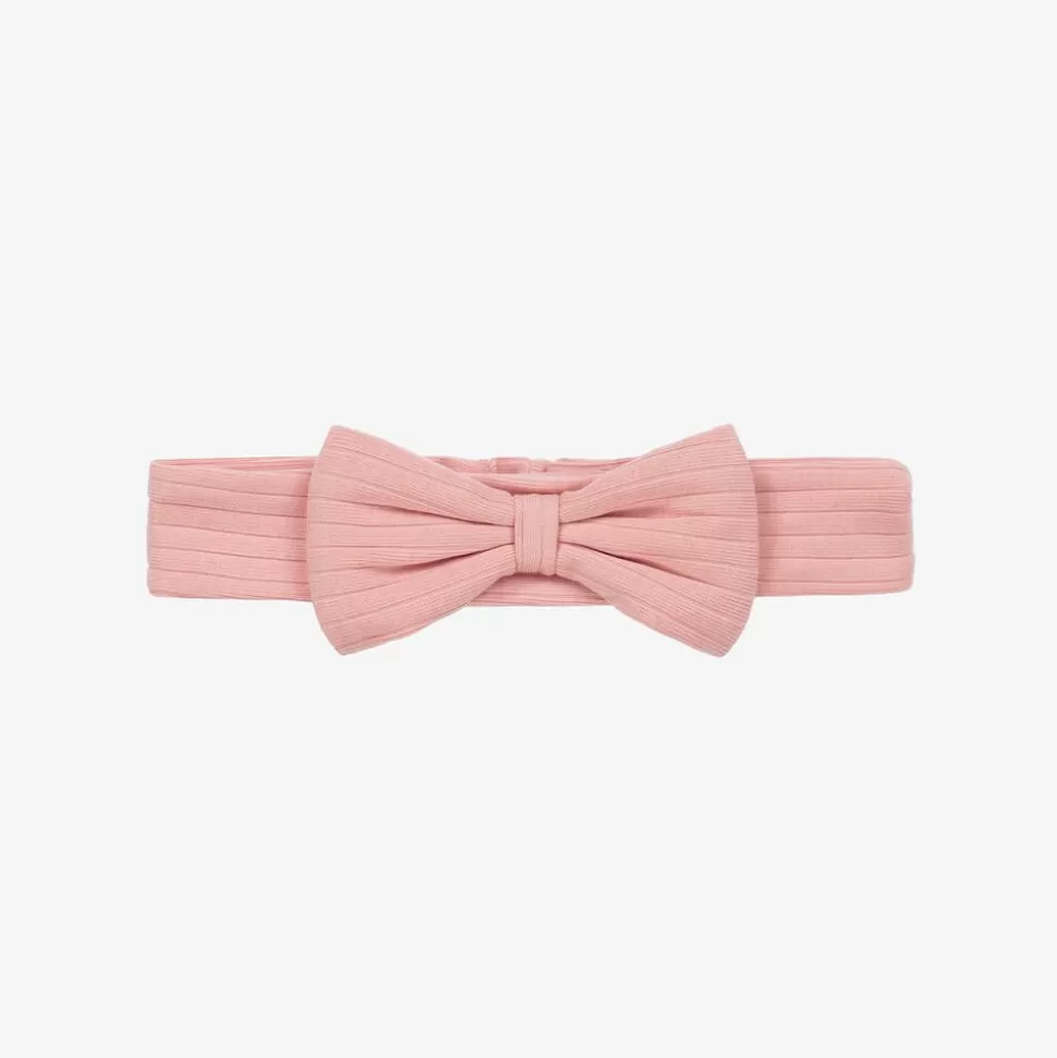 Kissy Love Girls Pink Pima Cotton Abloom Headband^ Hair Accessories