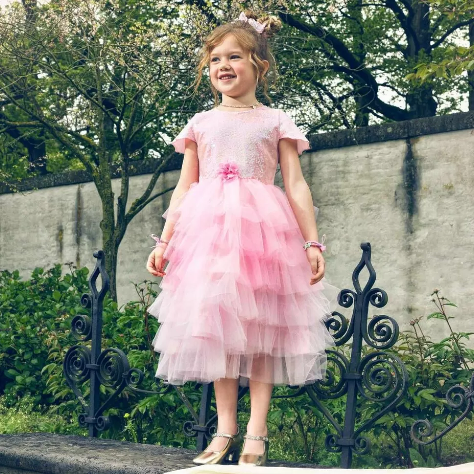 Souza Girls Pink Sequin & Tulle Dress^ Costumes