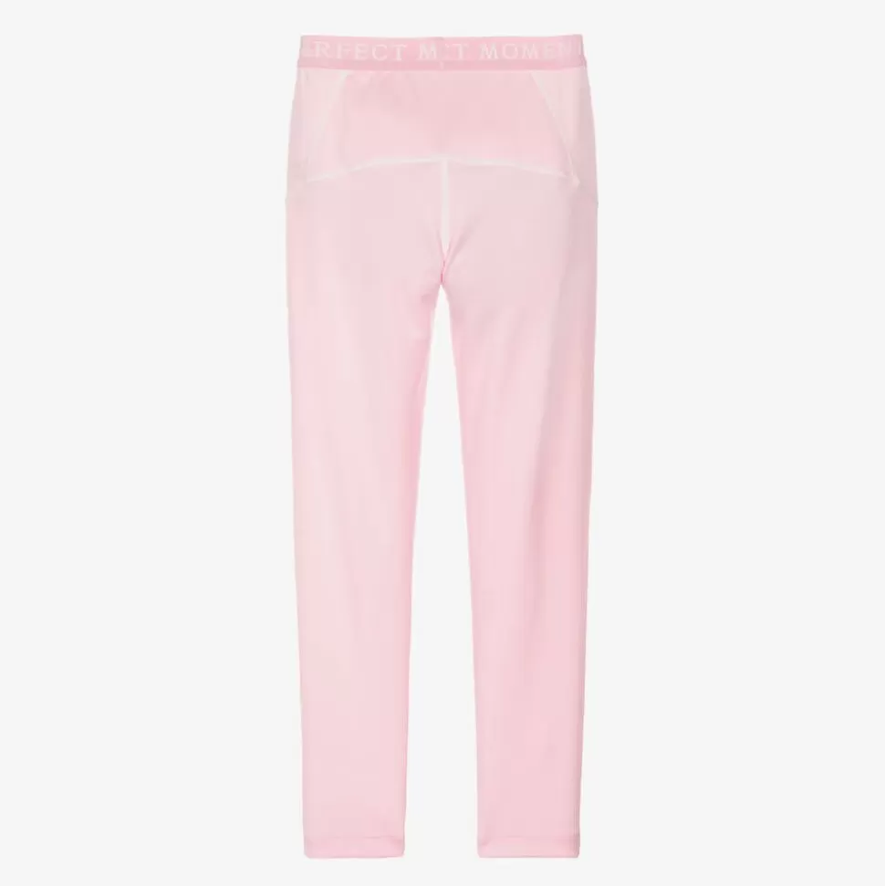 Perfect Moment Girls Pink Thermal Star Leggings^ Snowwear