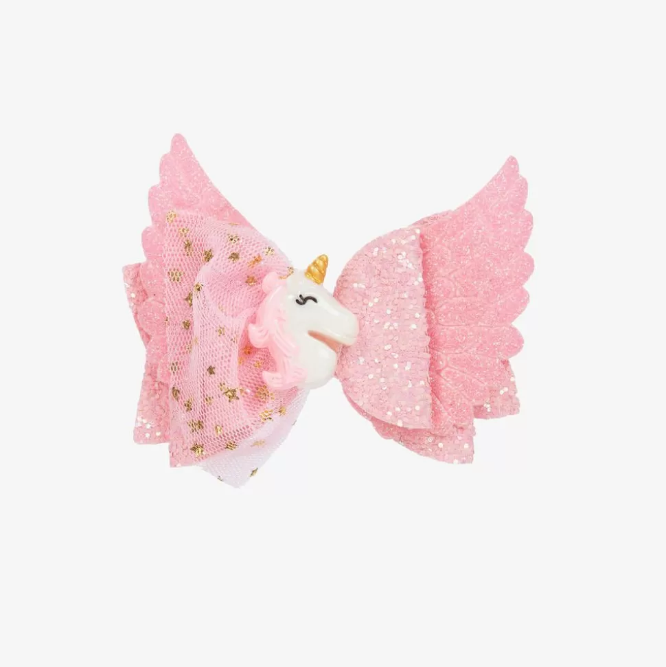 Bowtique London Girls Pink Unicorn Hair Clip (8cm)^ Hair Accessories