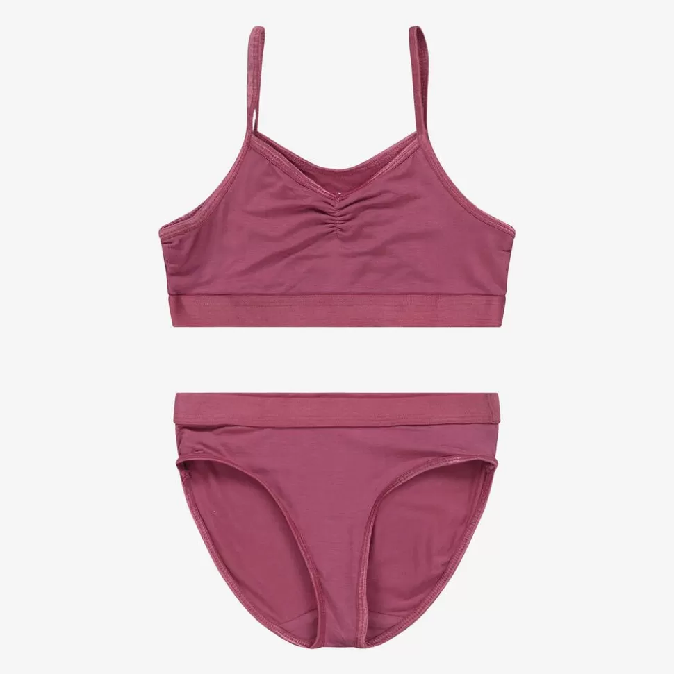 Molo Girls Pink Viscose Top & Knickers Set^ Underwear