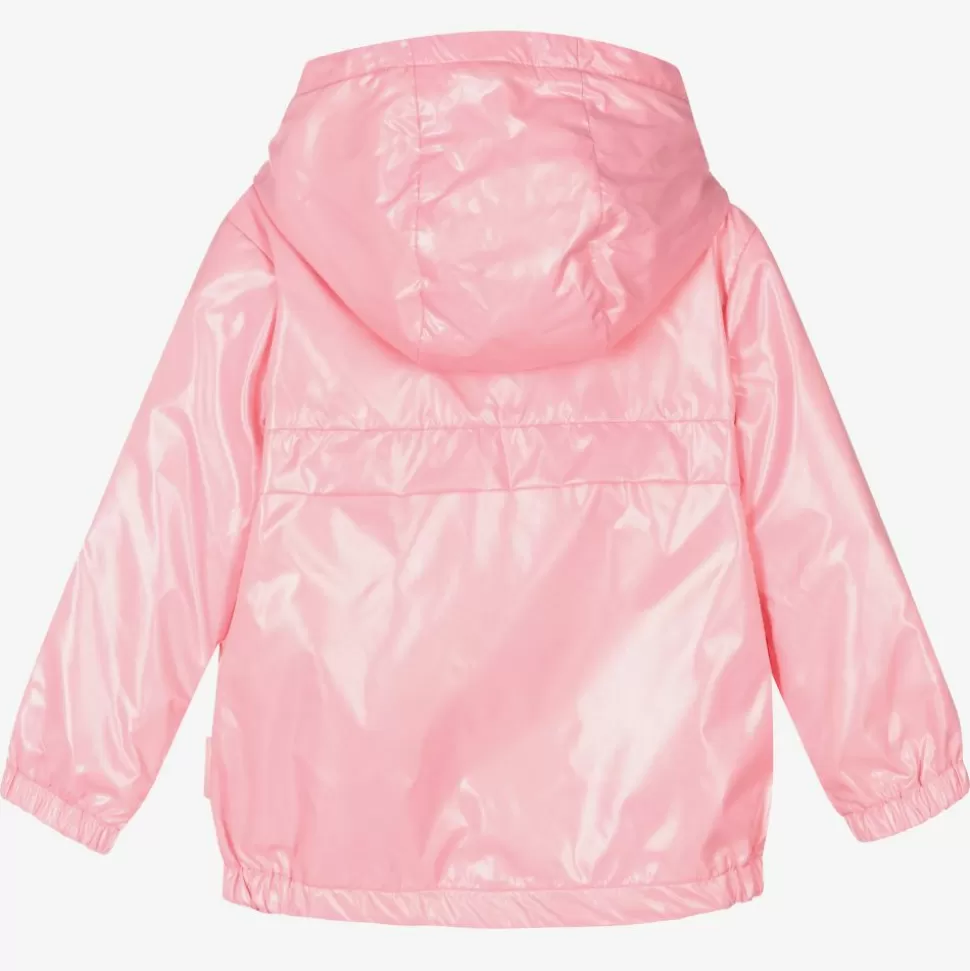 Moncler Enfant Girls Pink Windbreaker Jacket^ Coats & Jackets