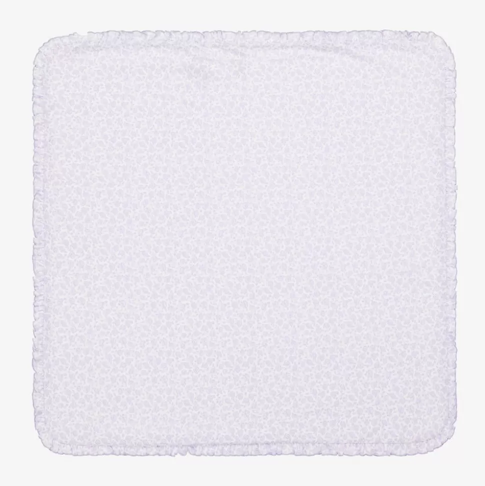 Kissy Kissy Girls Purple Cotton Summer Gardens Blanket (73cm)^ Blankets & Shawls