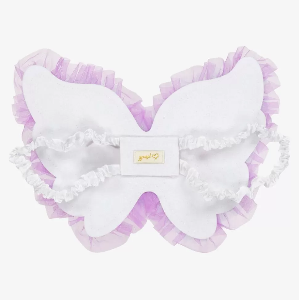Souza Girls Purple Tulle Fairy Wings^ Costumes