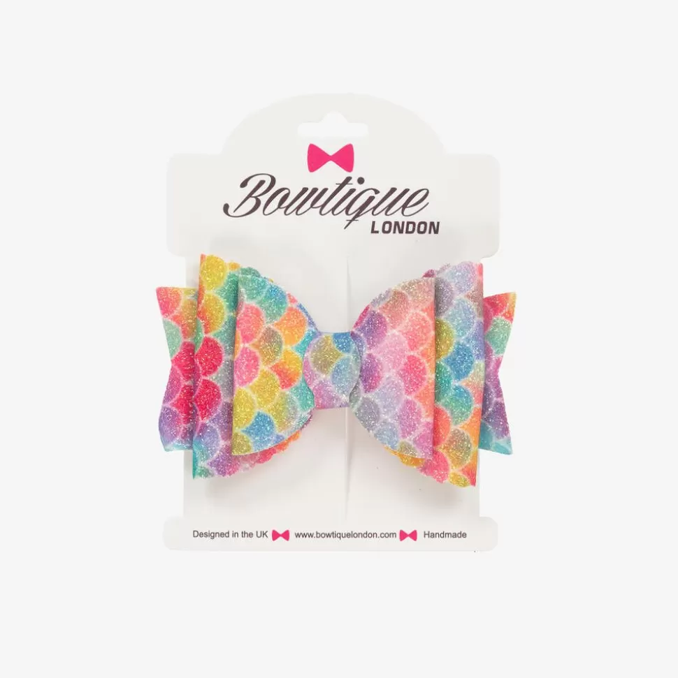 Bowtique London Girls Rainbow Mermaid Hair Clip (8cm)^ Hair Accessories