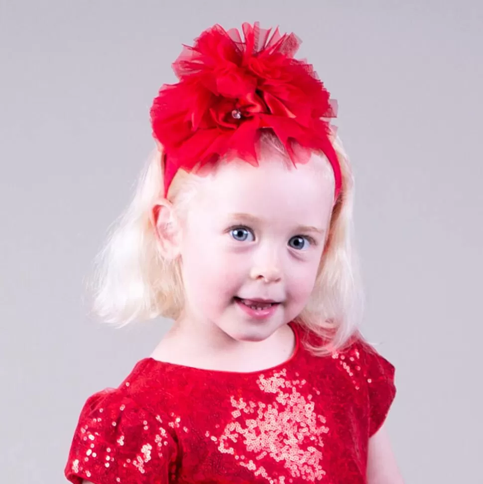 Beau KiD Girls Red Headband^ Hair Accessories