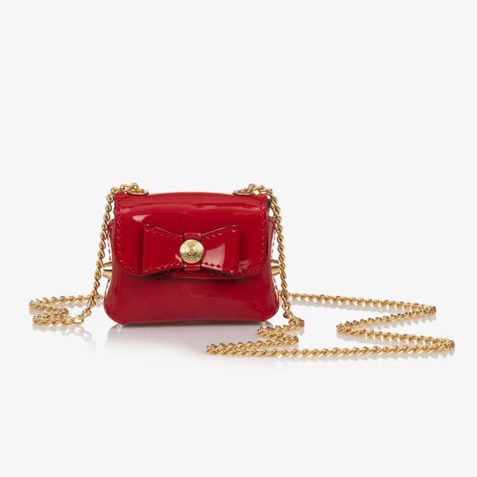 Zaccone Girls Red Mini Shoulder Bag (8cm)^ Bags
