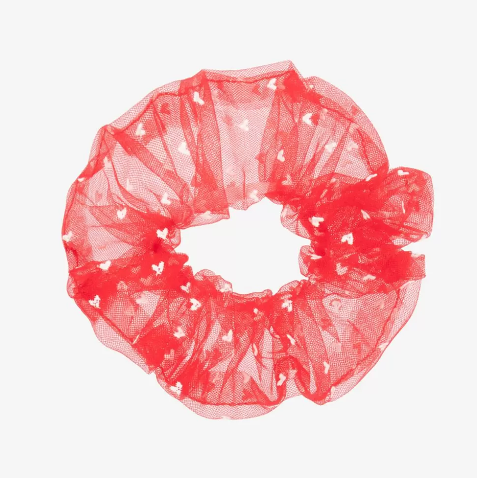 NAME IT Girls Red Tulle Hair Scrunchie^ Hair Accessories