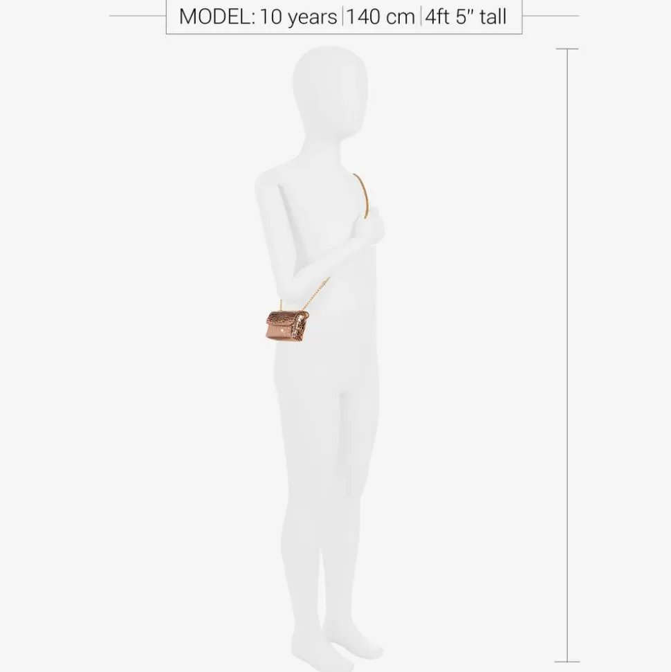 Zaccone Girls Rose Gold Mini Bag (8cm)^ Bags