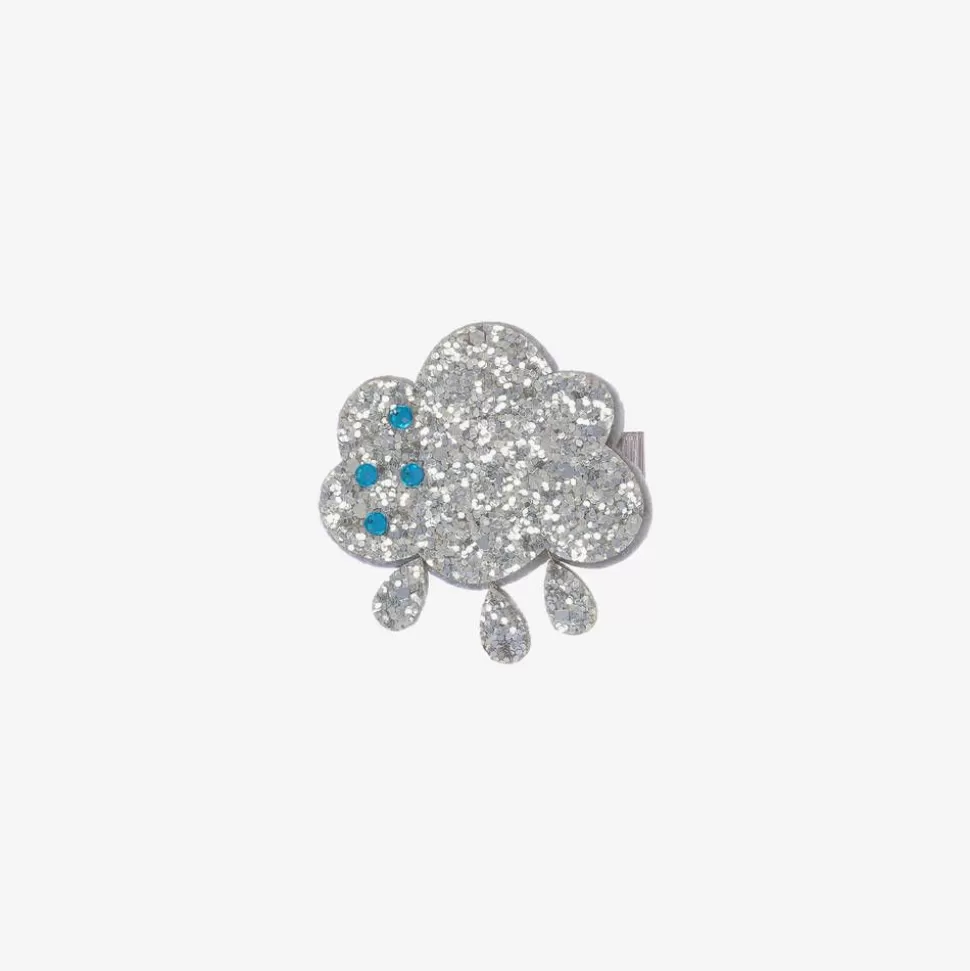 Bowtique London Girls Silver Cloud Hair Clip (5cm)^ Hair Accessories