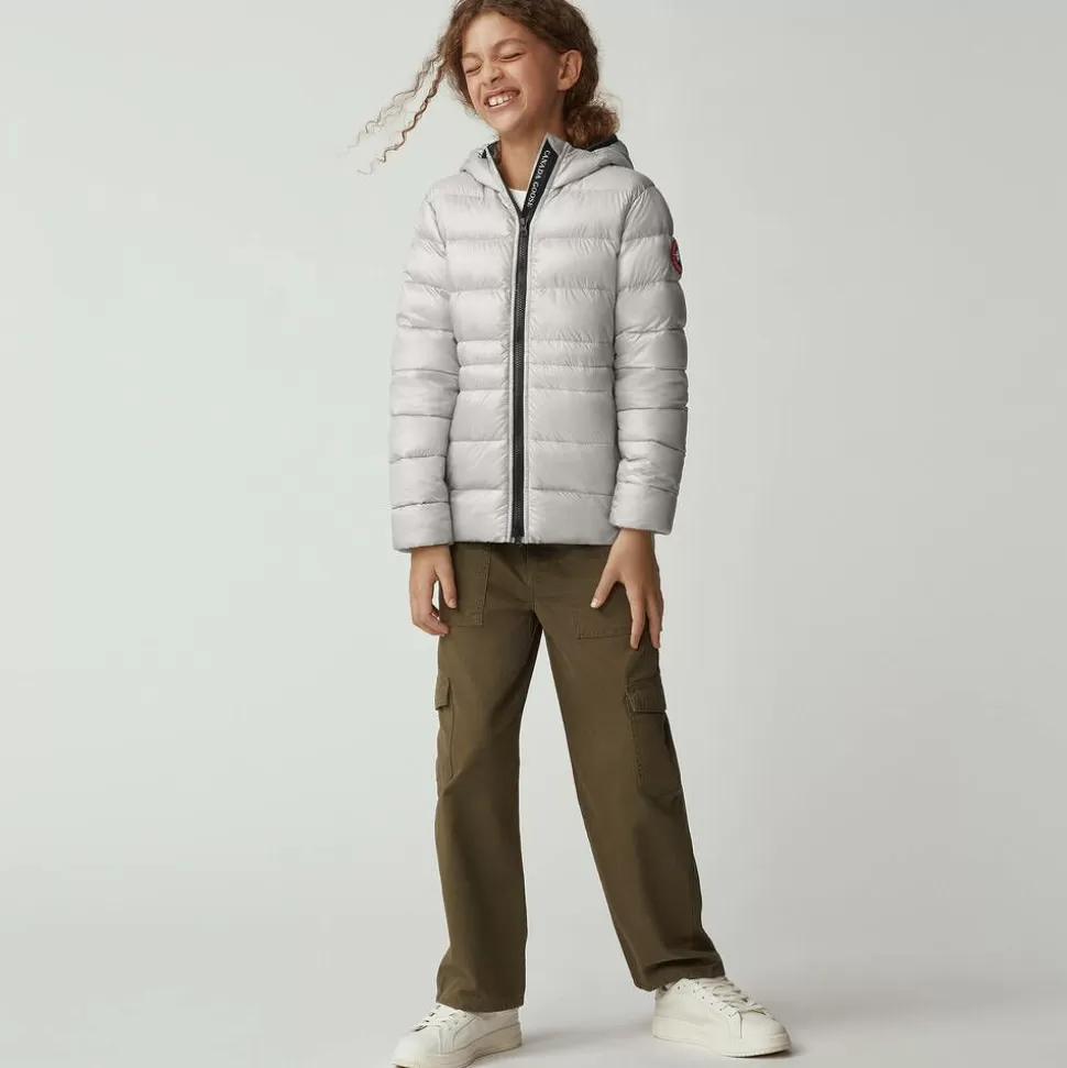 Canada Goose Girls Silver Down Padded Cypress Jacket^ Coats & Jackets