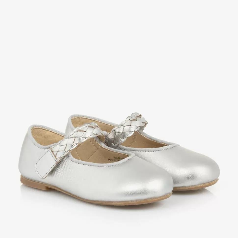 Old Soles Girls Silver Leather Pumps^ Pumps & Ballerinas | Pumps & Ballerinas