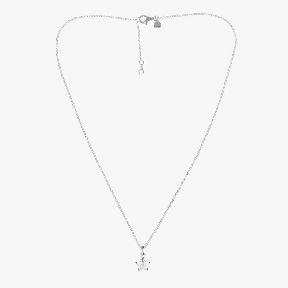 girls_sterling_silver_diamond_star_necklace_cm_4.webp Little Star Girls Sterling Silver Diamond Star Necklace (38cm)^ Jewellery