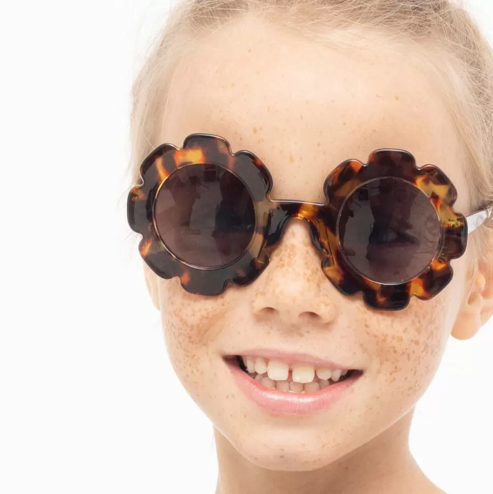 Stella Cove Girls Tortoisehell Flower Sunglasses^ Clothing Accessories