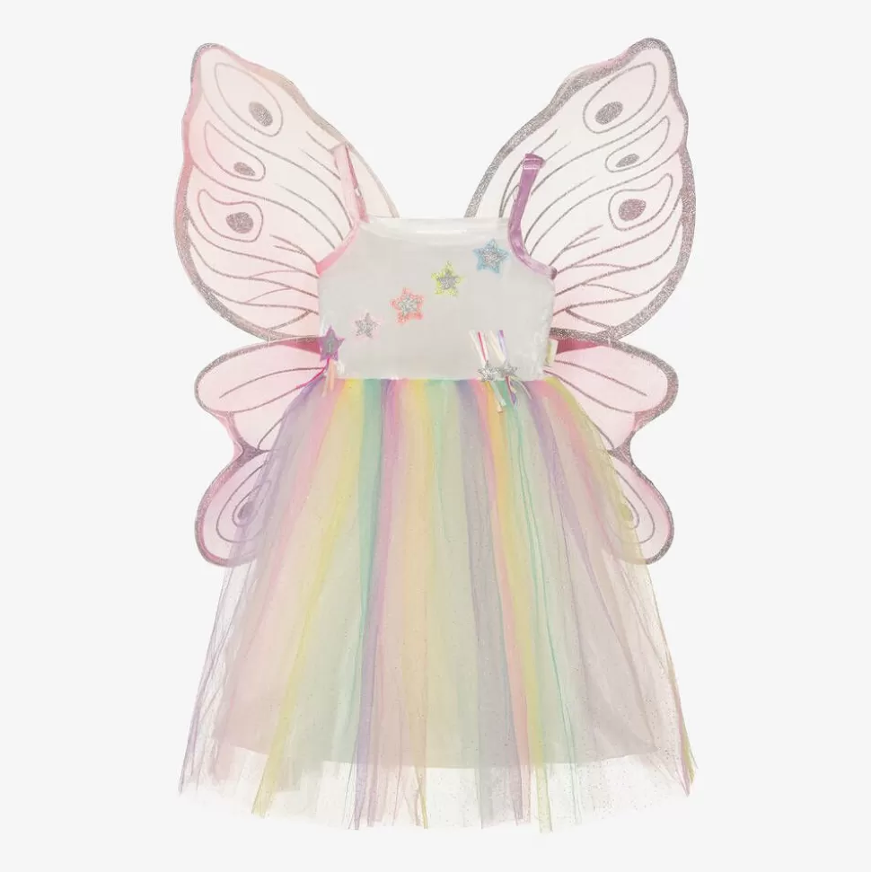 Souza Girls White & Pink Tulle Fairy Costume^ Costumes