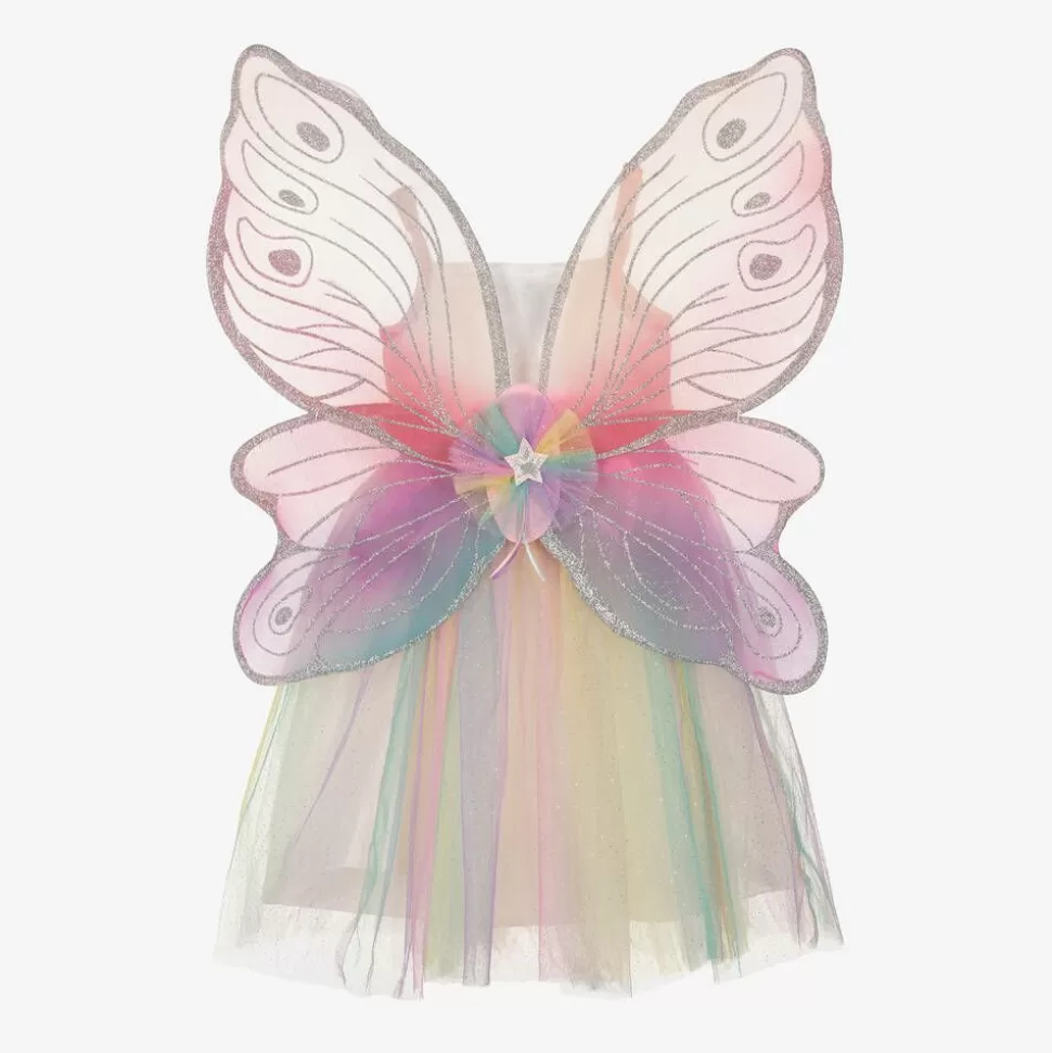 Souza Girls White & Pink Tulle Fairy Costume^ Costumes