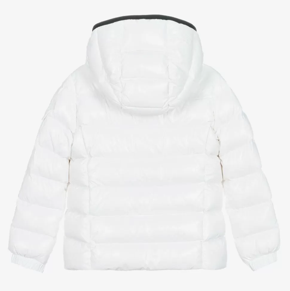 Moncler Enfant Girls White Bady Down Padded Puffer Jacket^ Coats & Jackets