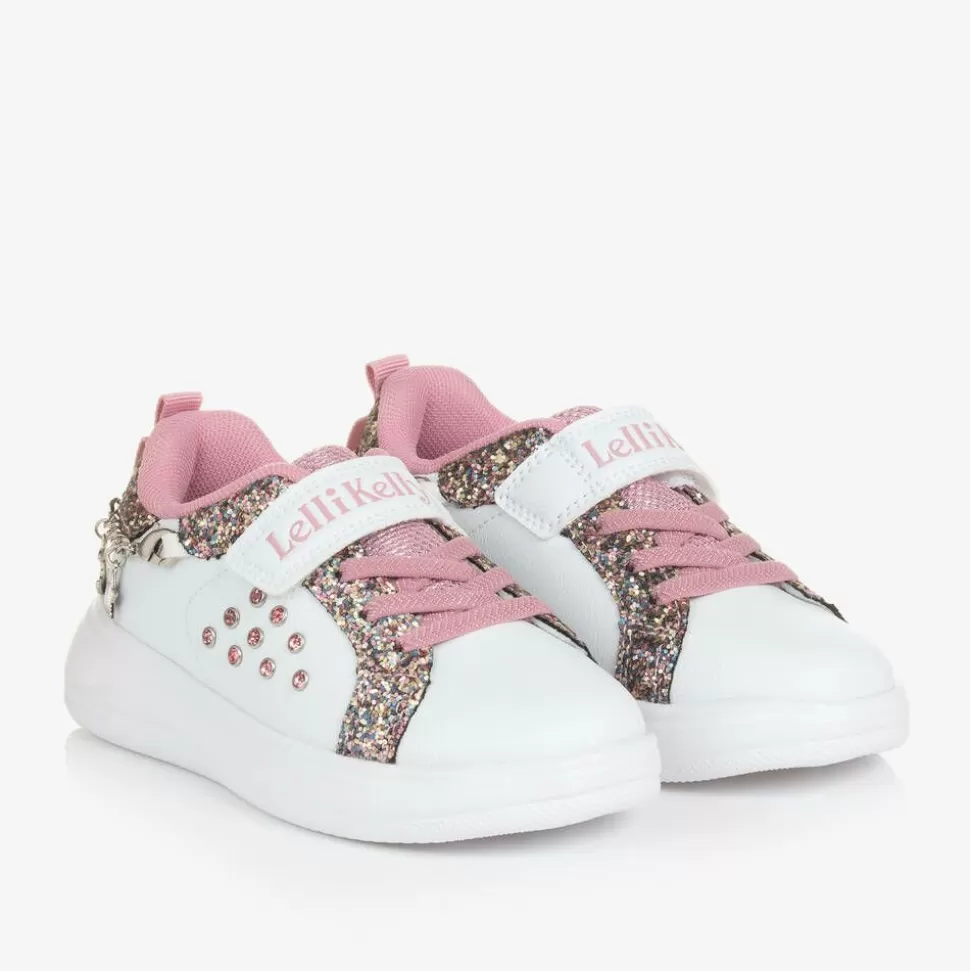 Lelli Kelly Girls White Bracelet Trainers^ Trainers