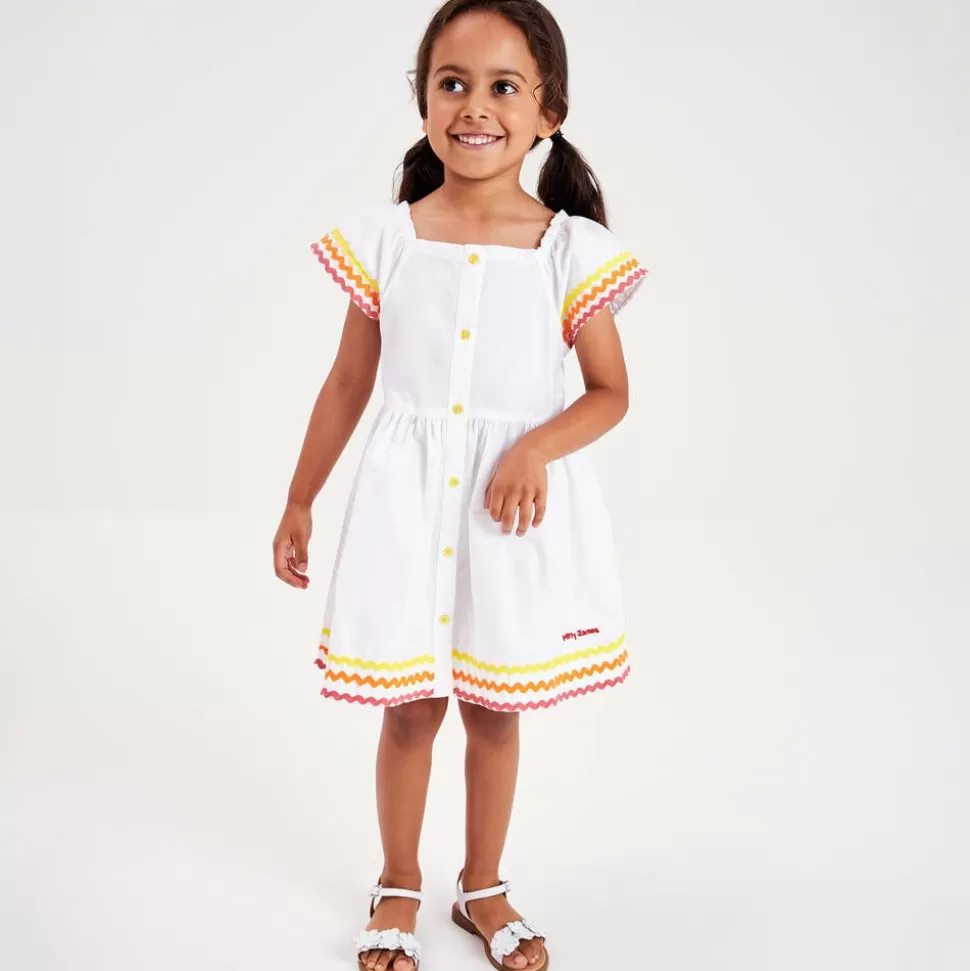 Childrens Classics Girls White Leather Sandals^ Sandals | Sandals