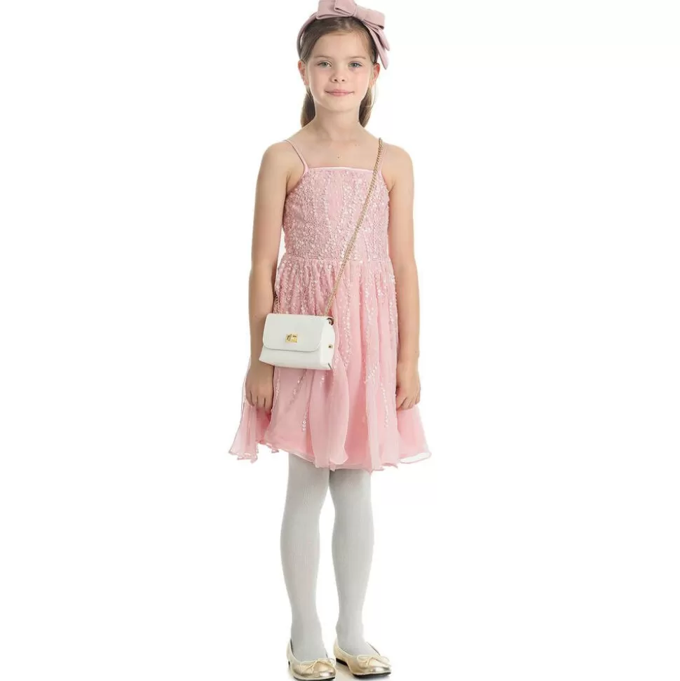 Zaccone Girls White Patent Leather Bag (12cm)^ Bags