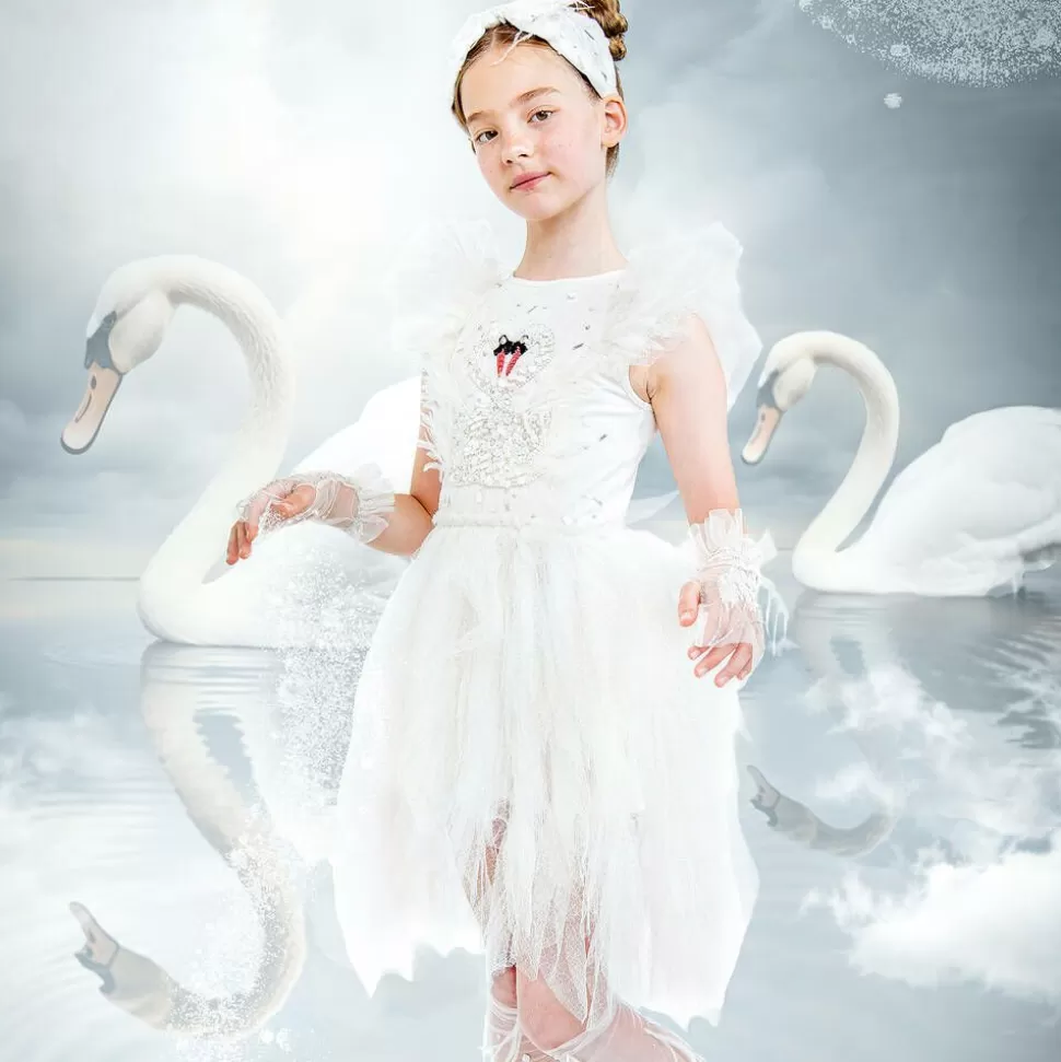 Tutu du Monde Girls White Swan Lake Costume Dress^ Costumes