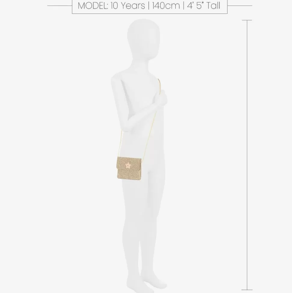 Souza Gold Glitter Purse (13cm)^ Bags