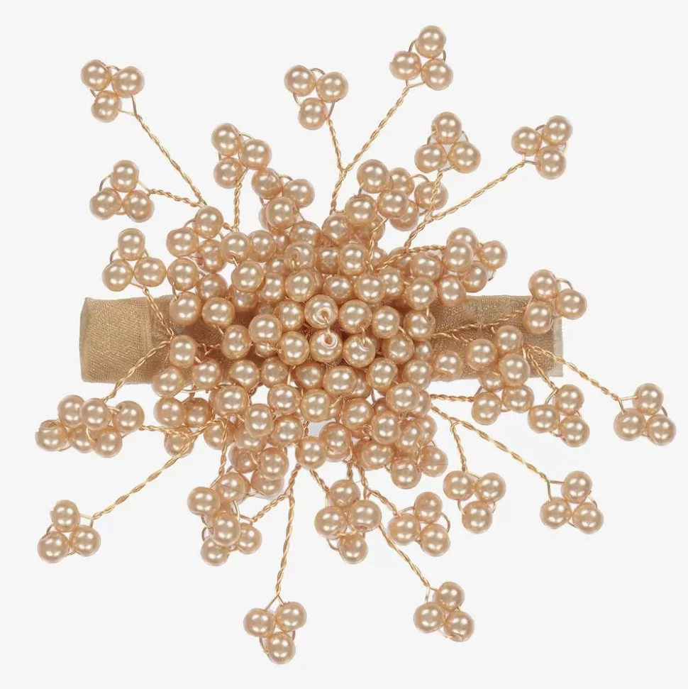 Sienna Likes To Party Golden Pearl Hair Clip (9cm)^ Hair Accessories