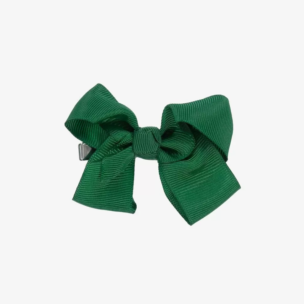 Bowtique London Green Bow Hair Clip (7cm)^ Hair Accessories