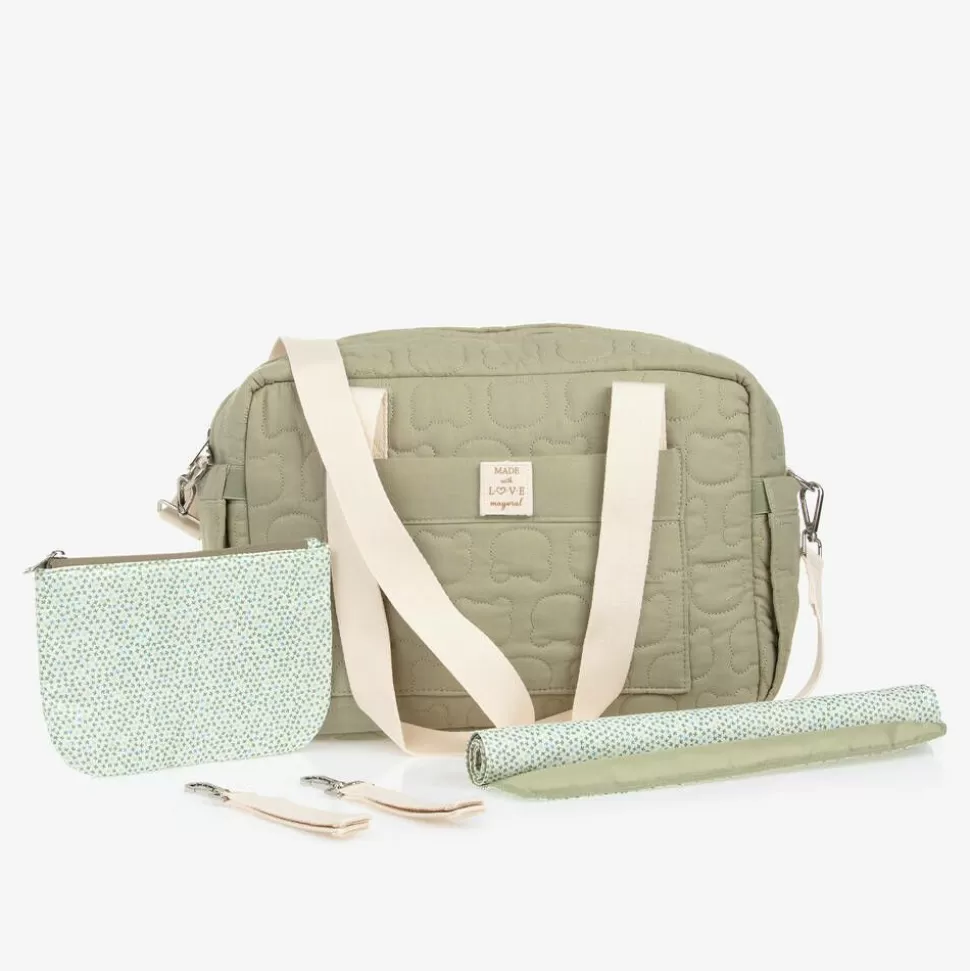 Mayoral Green Cotton Changing Bag (37cm)^ Gifts